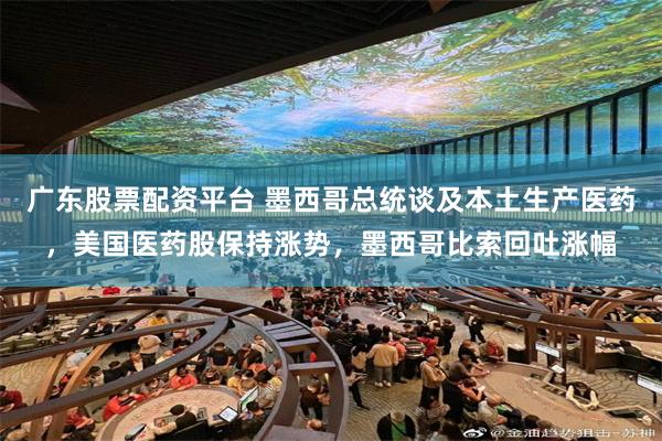 广东股票配资平台 墨西哥总统谈及本土生产医药，美国医药股保持涨势，墨西哥比索回吐涨幅