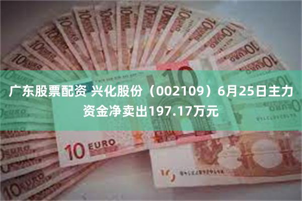 广东股票配资 兴化股份（002109）6月25日主力资金净卖出197.17万元
