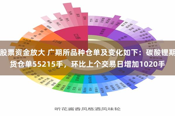 股票资金放大 广期所品种仓单及变化如下：碳酸锂期货仓单55215手，环比上个交易日增加1020手