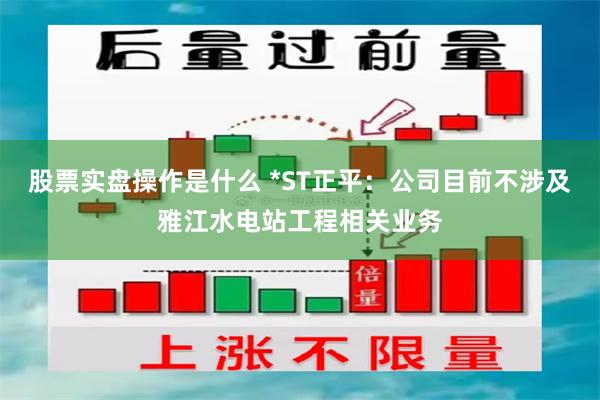 股票实盘操作是什么 *ST正平：公司目前不涉及雅江水电站工程相关业务