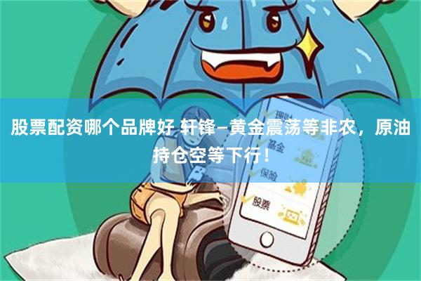 股票配资哪个品牌好 轩锋—黄金震荡等非农，原油持仓空等下行！