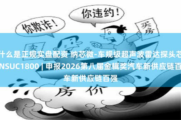 什么是正规实盘配资 纳芯微-车规级超声波雷达探头芯片NSUC1800 | 申报2026第八届金辑奖汽车新供应链百强